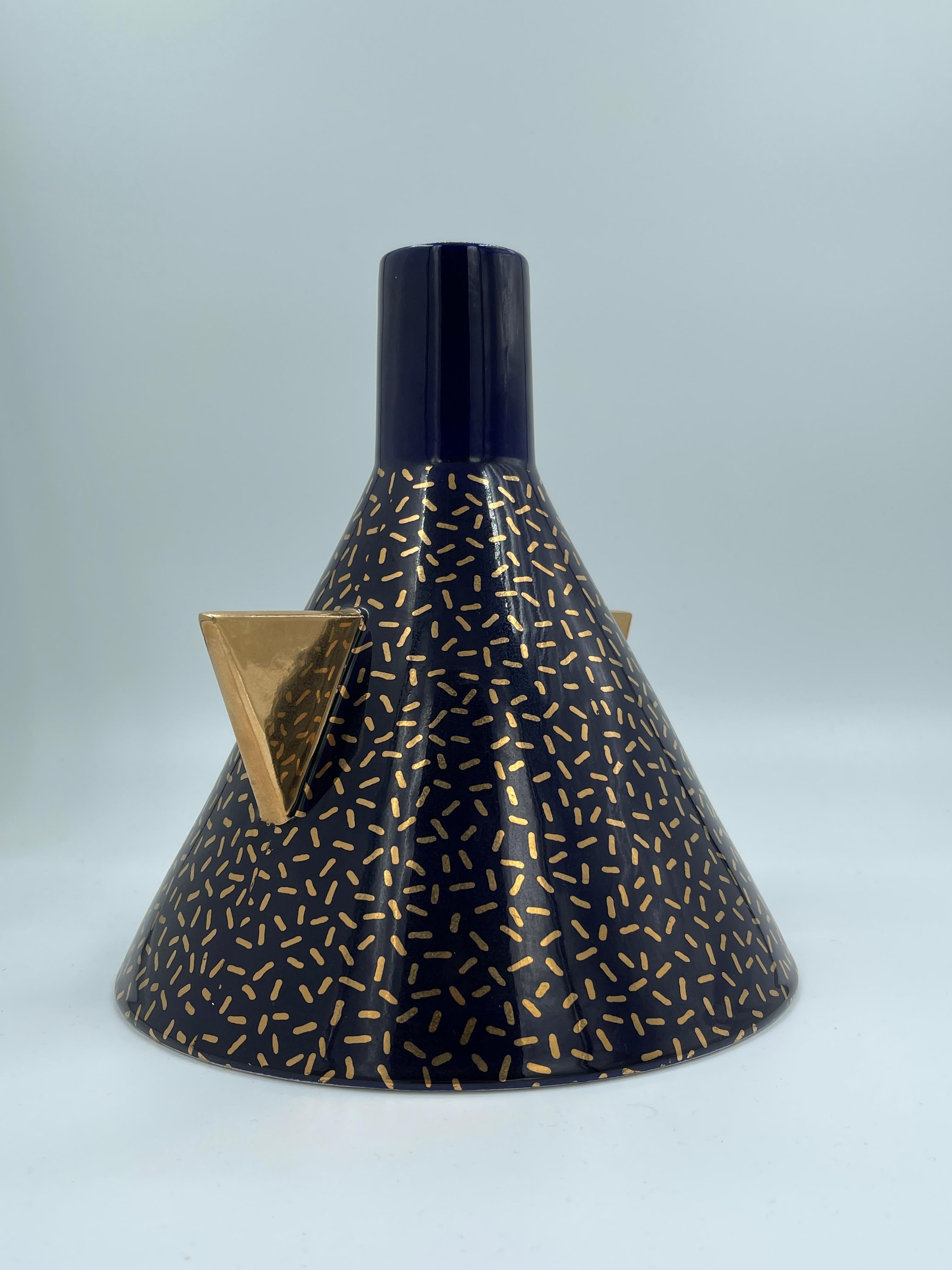 Italian Memphis Milano Teje Vase by Matteo Thun, 1981 For Sale