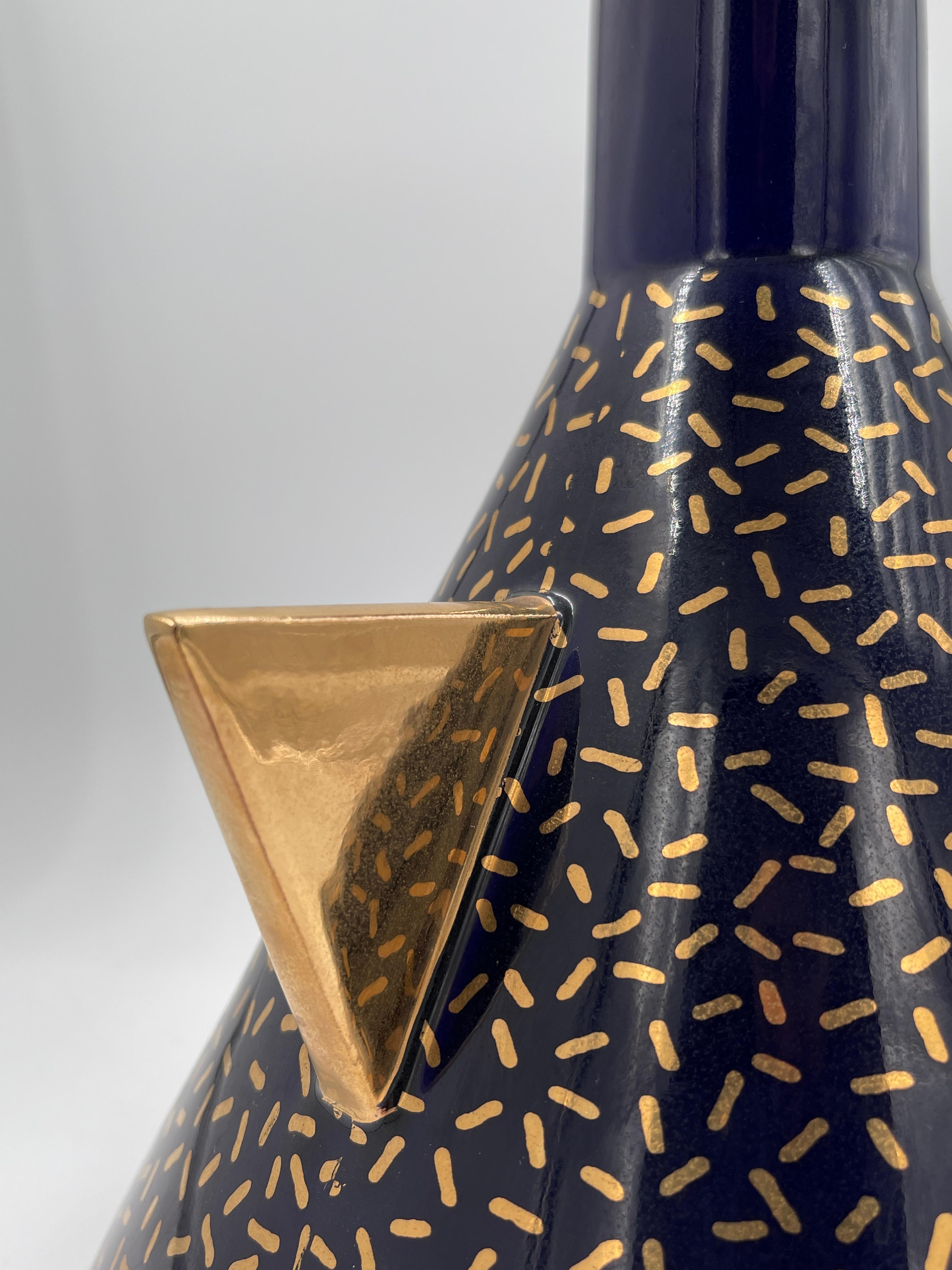 Hand-Crafted Memphis Milano Teje Vase by Matteo Thun, 1981 For Sale