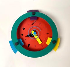 Memphis Period Clock by Nicolai Canetti