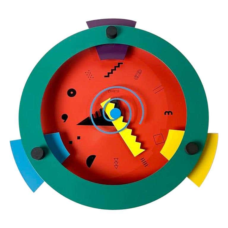 Memphis Design Clock 30 For Sale On 1stDibs Memphis Clock Memphis Memphis Design Clock 30 For Sale On 1stDibs Memphis Clock Memphis