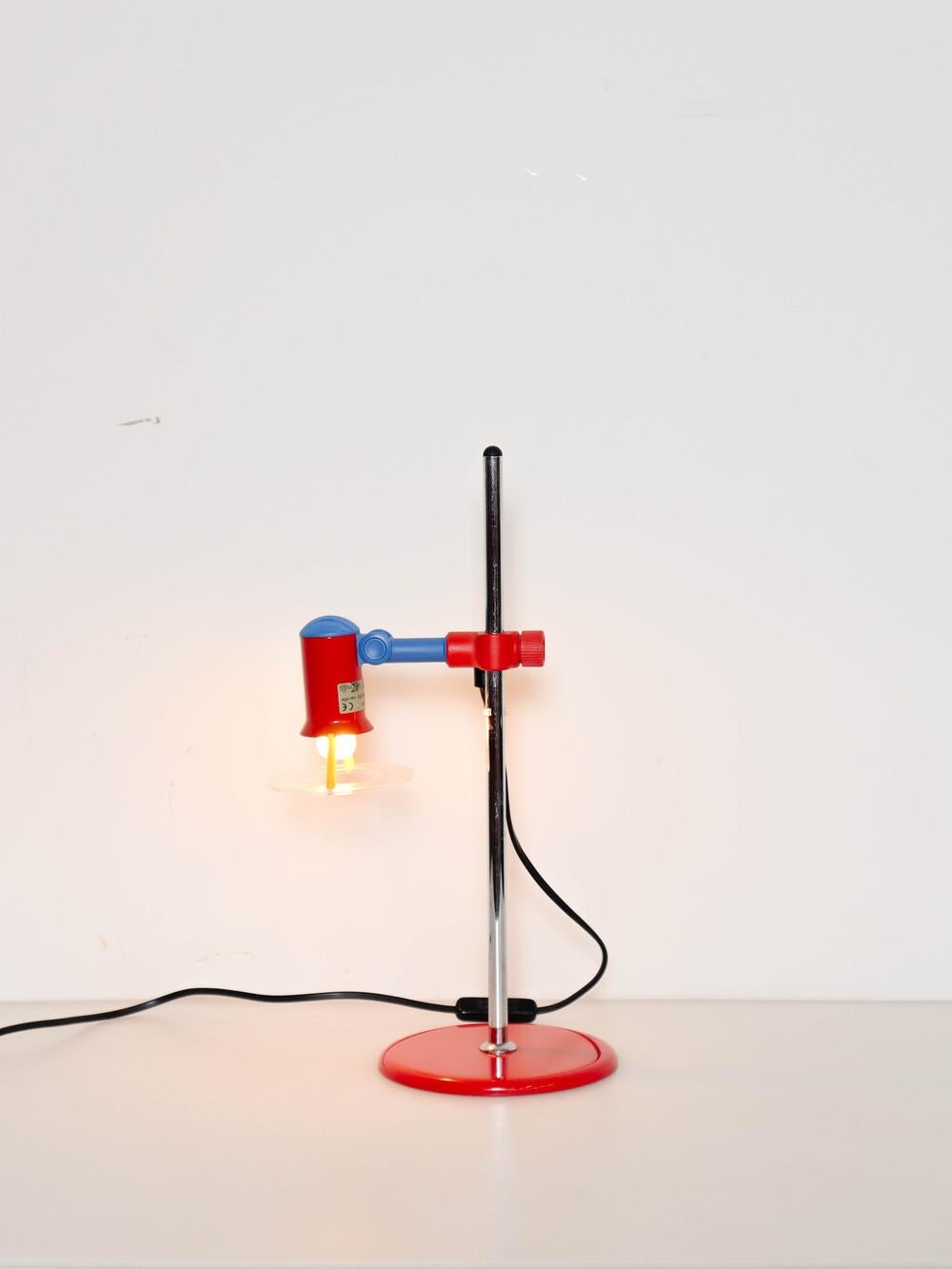 Post-Modern Memphis, Post Modernist Desk Lamp for Brilliant For Sale