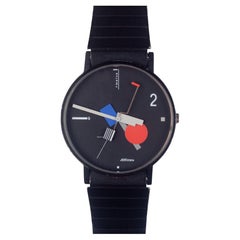 Retro Memphis Postmodern Wristwatch by Nicolai Canetti for Artime, 1986 Swiss made