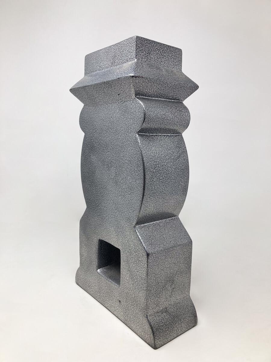 Vaso in ceramica stile Memphis di Florio Keramia, Italia In condizioni buone in vendita a Brussels, BE