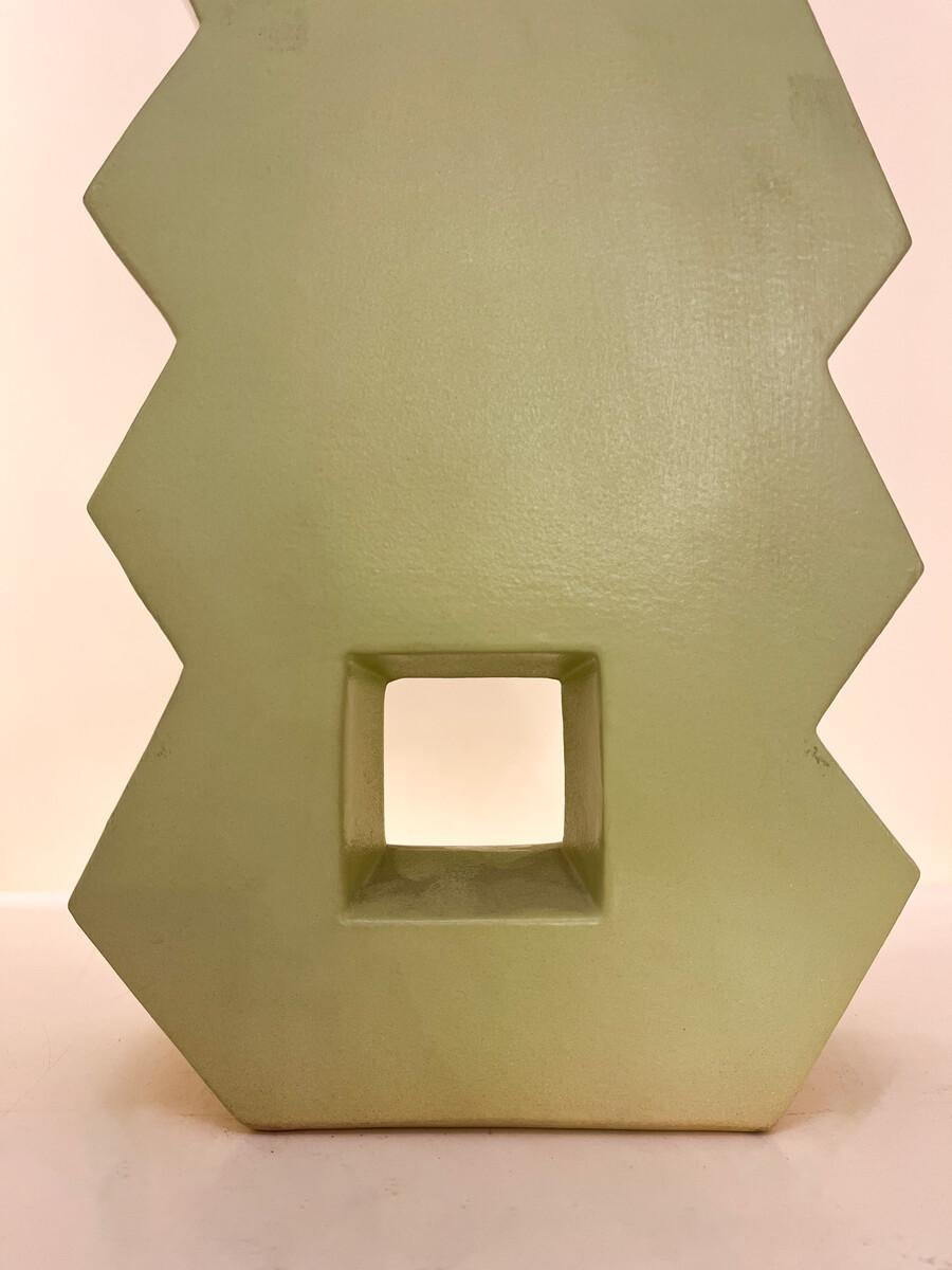 italien Vase en céramique style Memphis de Florio Keramia, Italie en vente