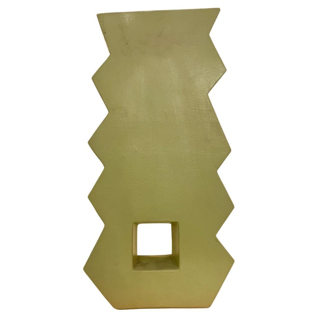 Vase en céramique style Memphis de Florio Keramia, Italie en vente