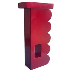 Memphis Style Ceramic Vase Column by Florio Keramia