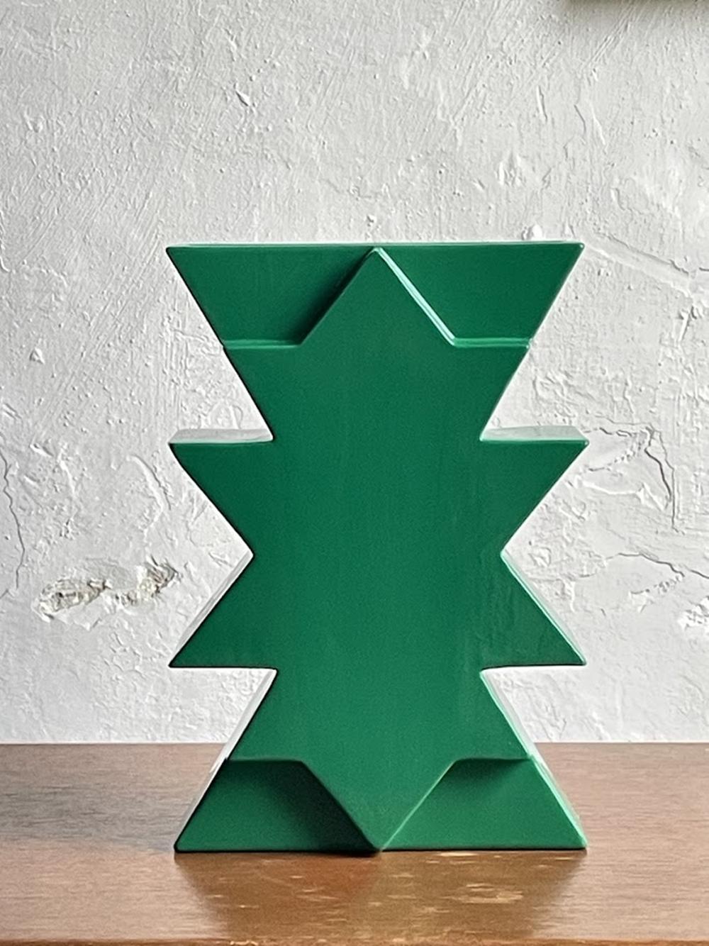 Vaso in ceramica stile Memphis 