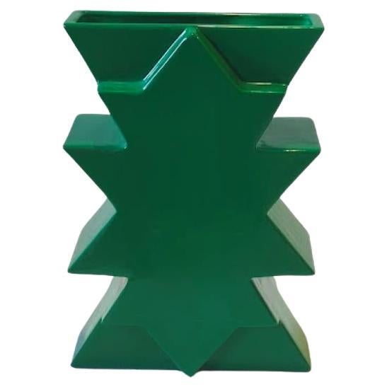 Vase en céramique de style Memphis "Ilios" par Florio Keramia 1990
