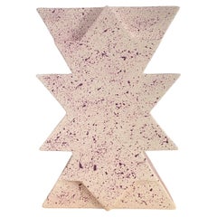 Memphis Style Ceramic Vase Ilios by Florio Keramia