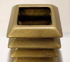 Keramikvase im Memphis-Stil, Italien