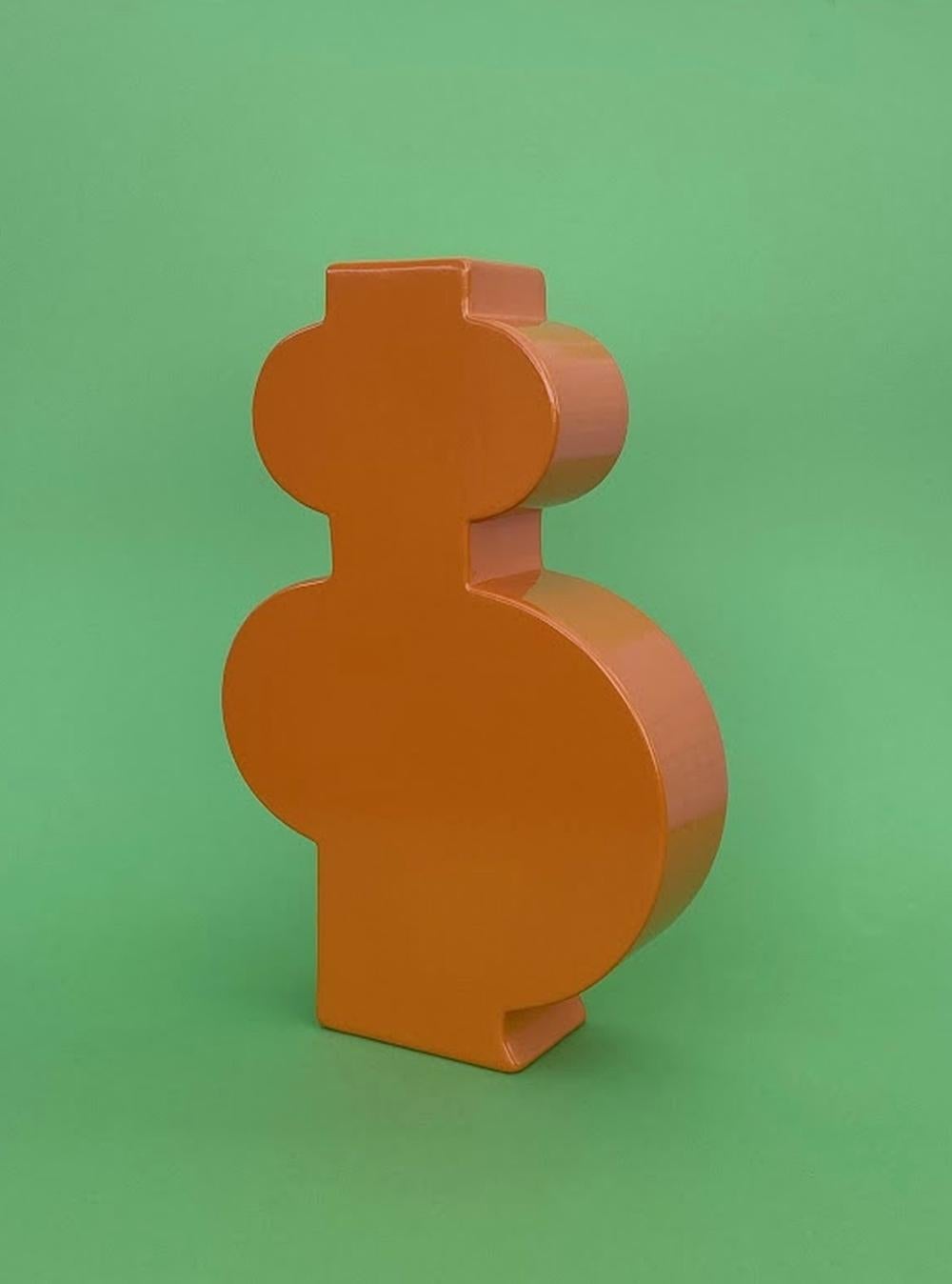Keramikvase „Lola“ im Memphis-Stil von Florio Keramia (Postmoderne) im Angebot