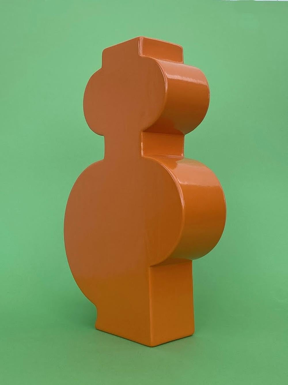 Keramikvase „Lola“ im Memphis-Stil von Florio Keramia im Angebot 3
