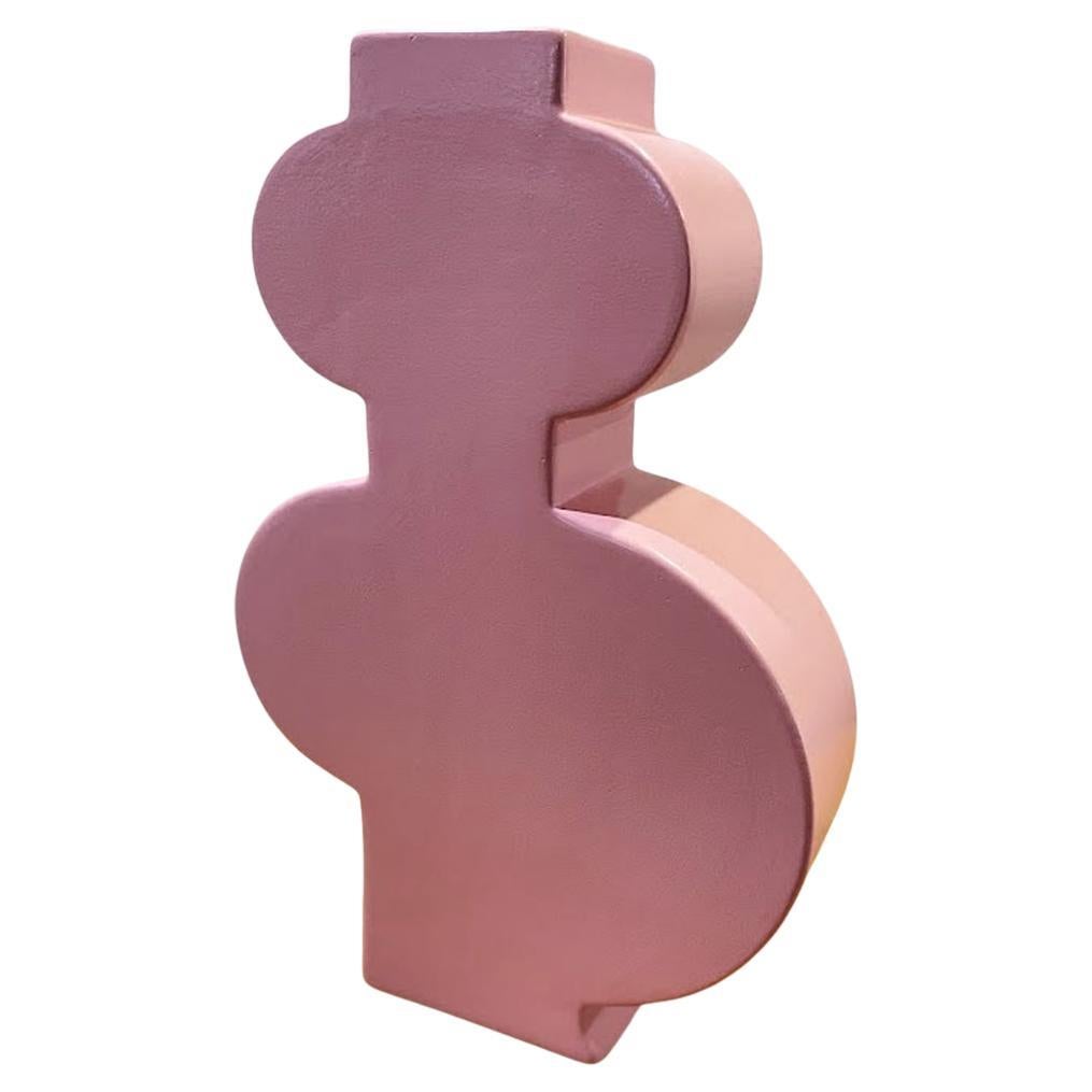 Memphis Style Ceramic Vase "Lola" by Florio Keramia in vendita