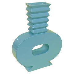 Memphis Style Ceramic Vase "Mitodea" by Florio Keramia