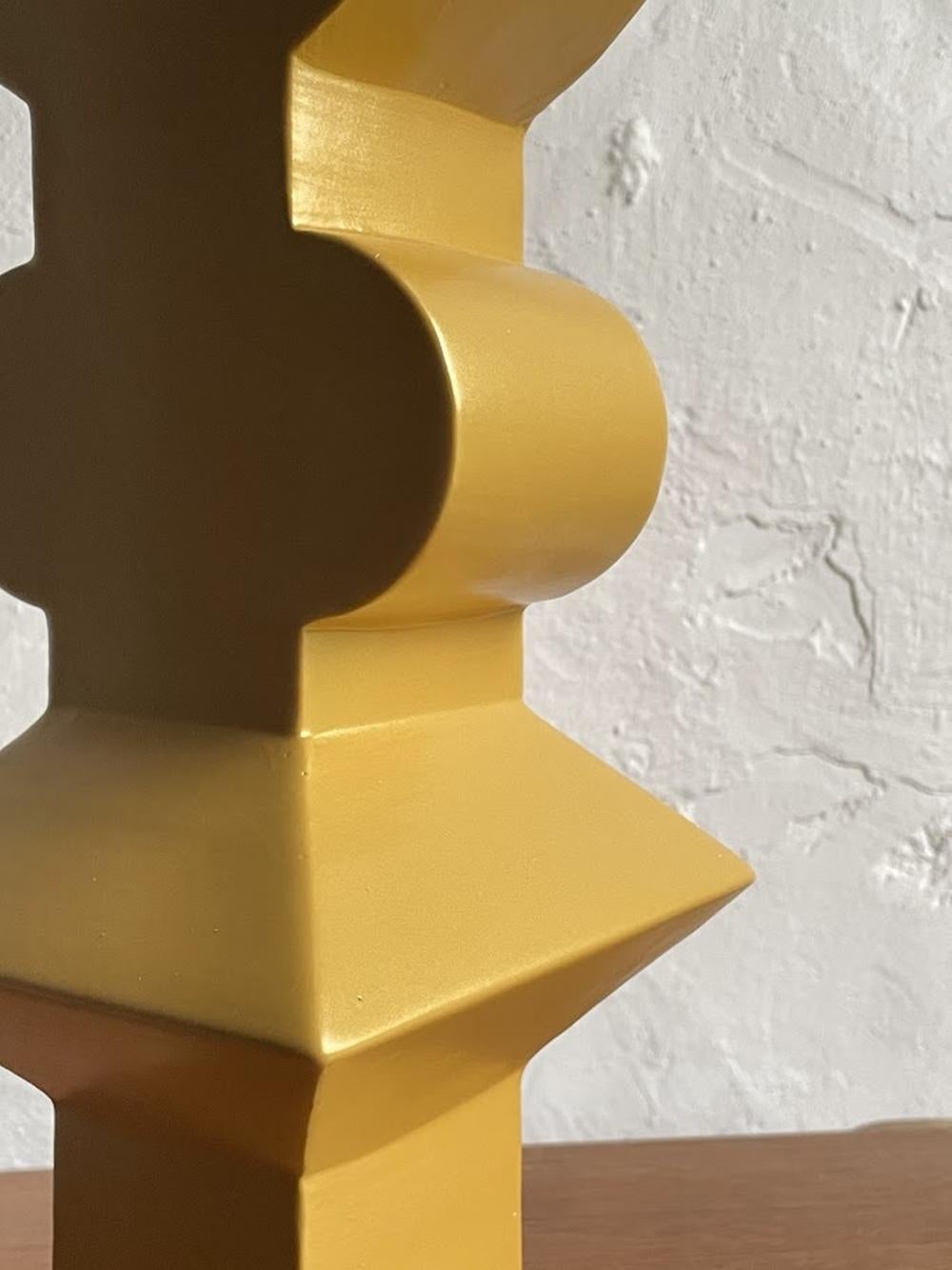 Fin du 20e siècle Vase en céramique de style Memphis 