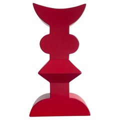 Vase en céramique de style Memphis "Totem" par Florio Keramia 1990