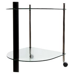 Memphis style cocktail trolley cart, 1980s