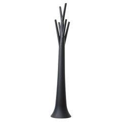 Memphis Style Dark Gray Heavy Plastic Tree Coat Stand, Bonaldo, Italy