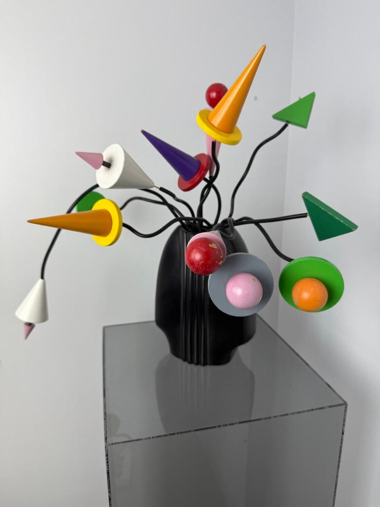 Mid-Century moderno Bouquet di fiori in stile Memphis Ettore Sottsass - Italia in vendita