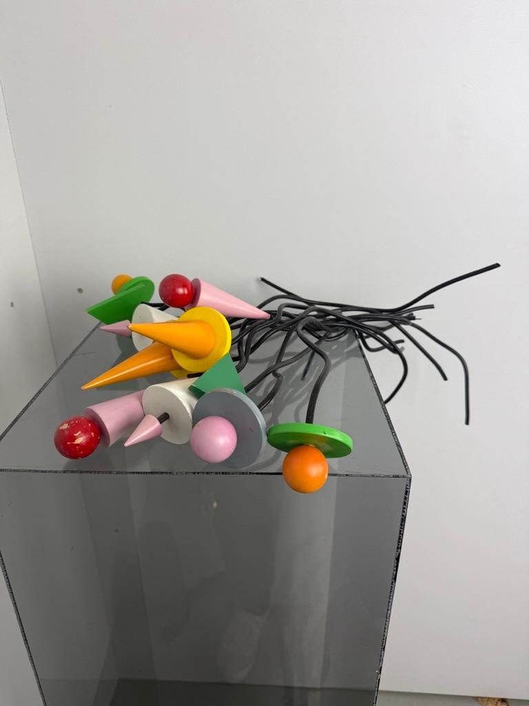 Fine XX secolo Bouquet di fiori in stile Memphis Ettore Sottsass - Italia in vendita