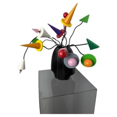 Vintage Memphis style Flowers Bouquet Ettore Sottsass - Italy