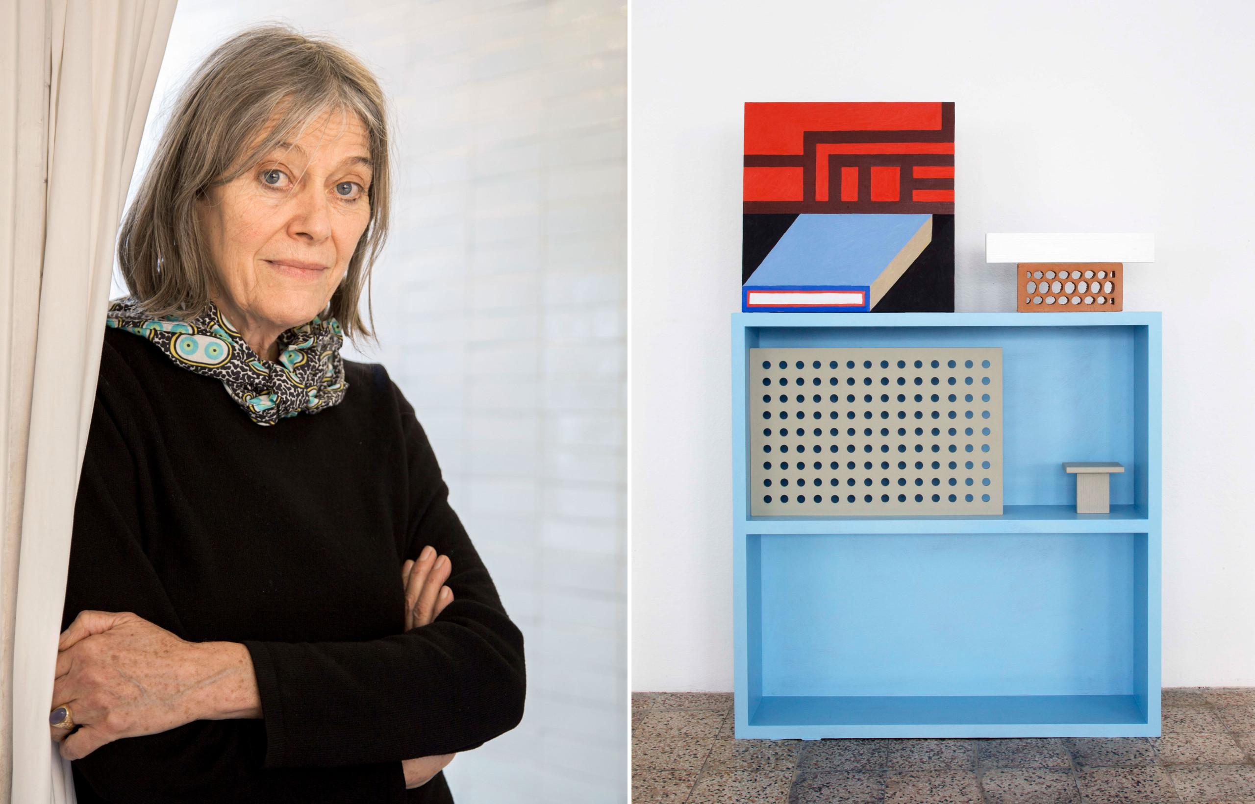 Fine XX secolo MEMPHIS-style GRACIEUX ACCUEIL Lidded Box (1983) / Nathalie Du Pasquier (France) in vendita