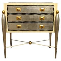 Vintage Memphis-style Italian designer chest of drawers