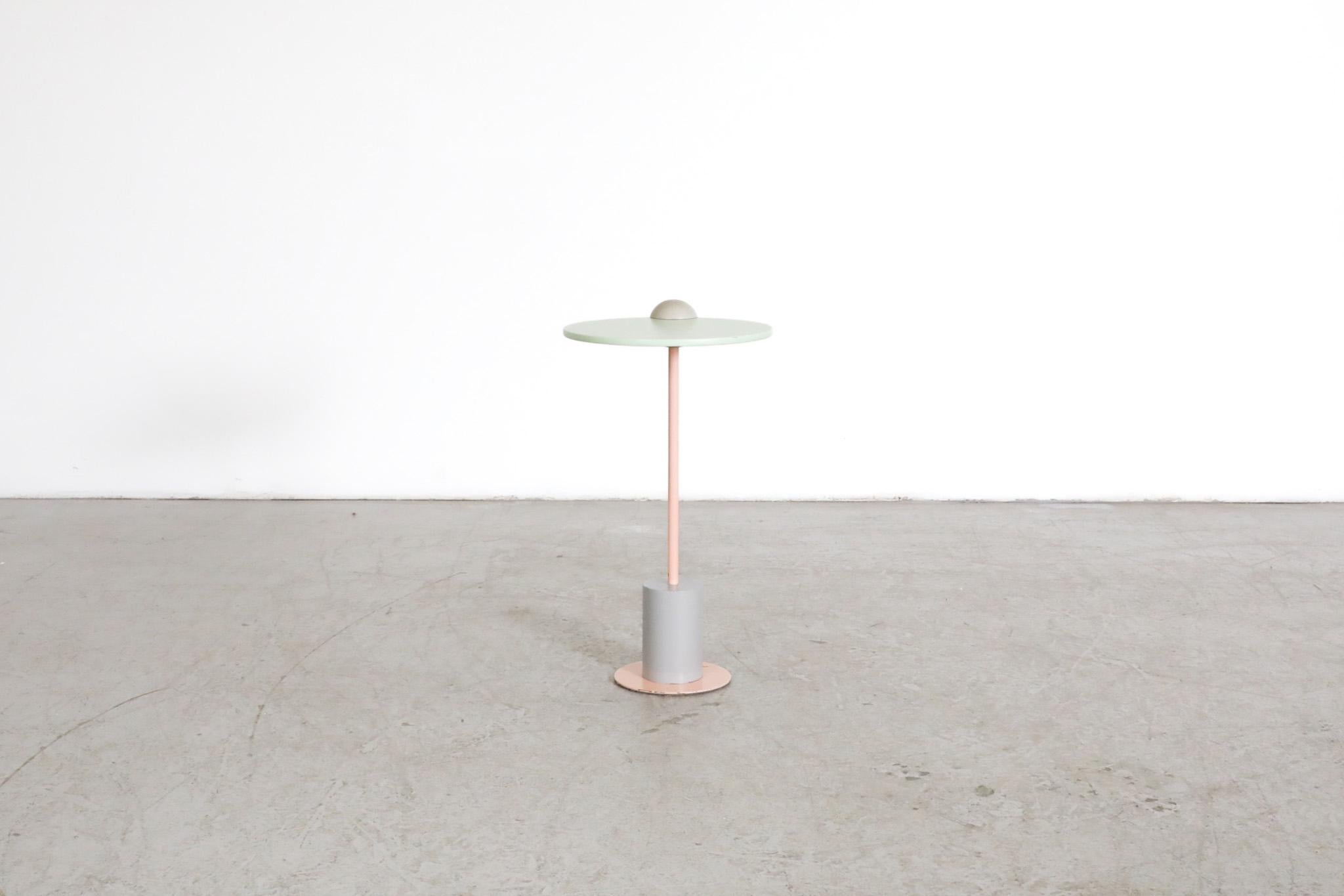 Dutch Memphis Style  'Piccolo' Side Table by Edward Geluk, 1984 For Sale