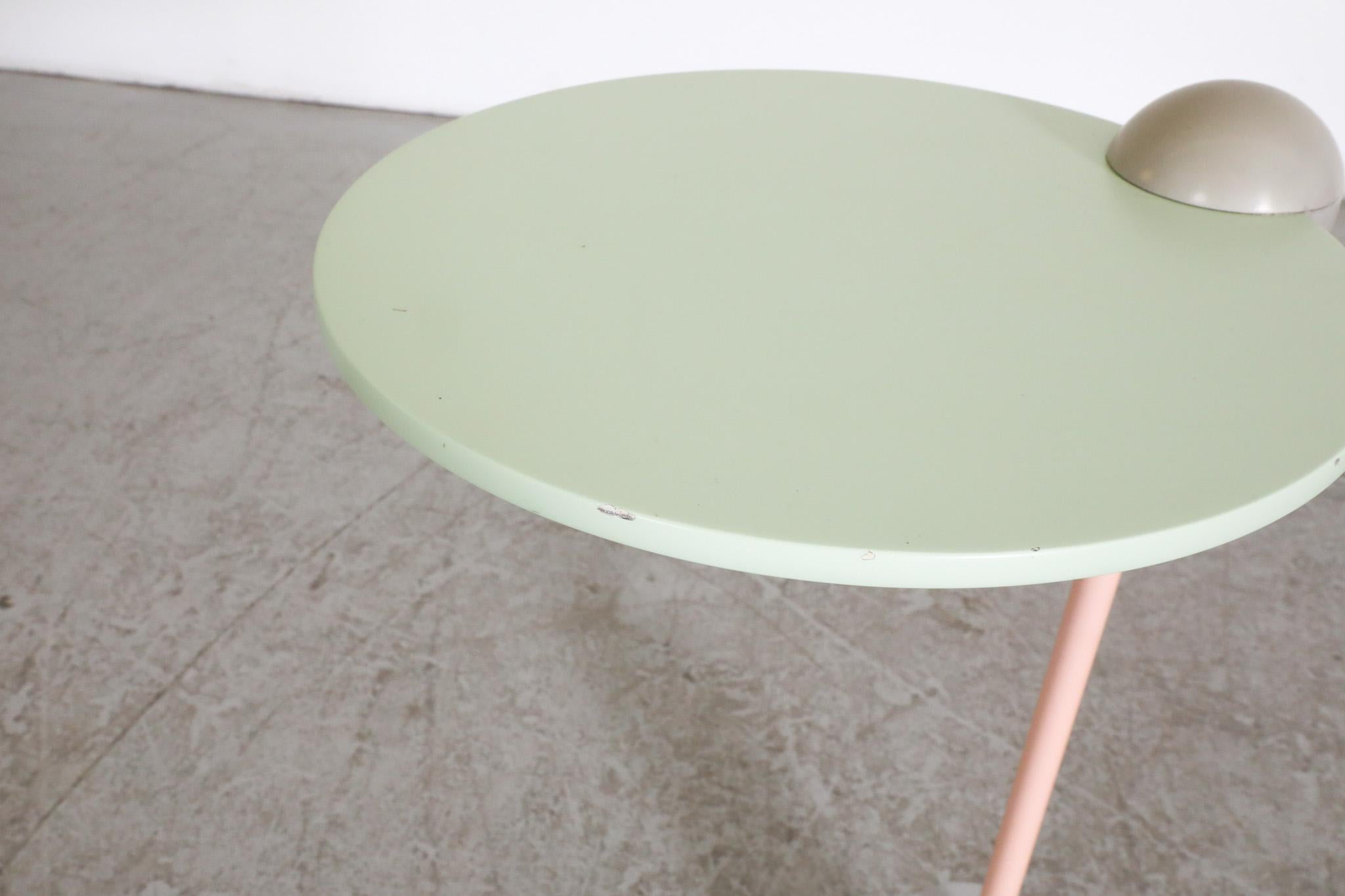 Memphis Style  'Piccolo' Side Table by Edward Geluk, 1984 For Sale 1