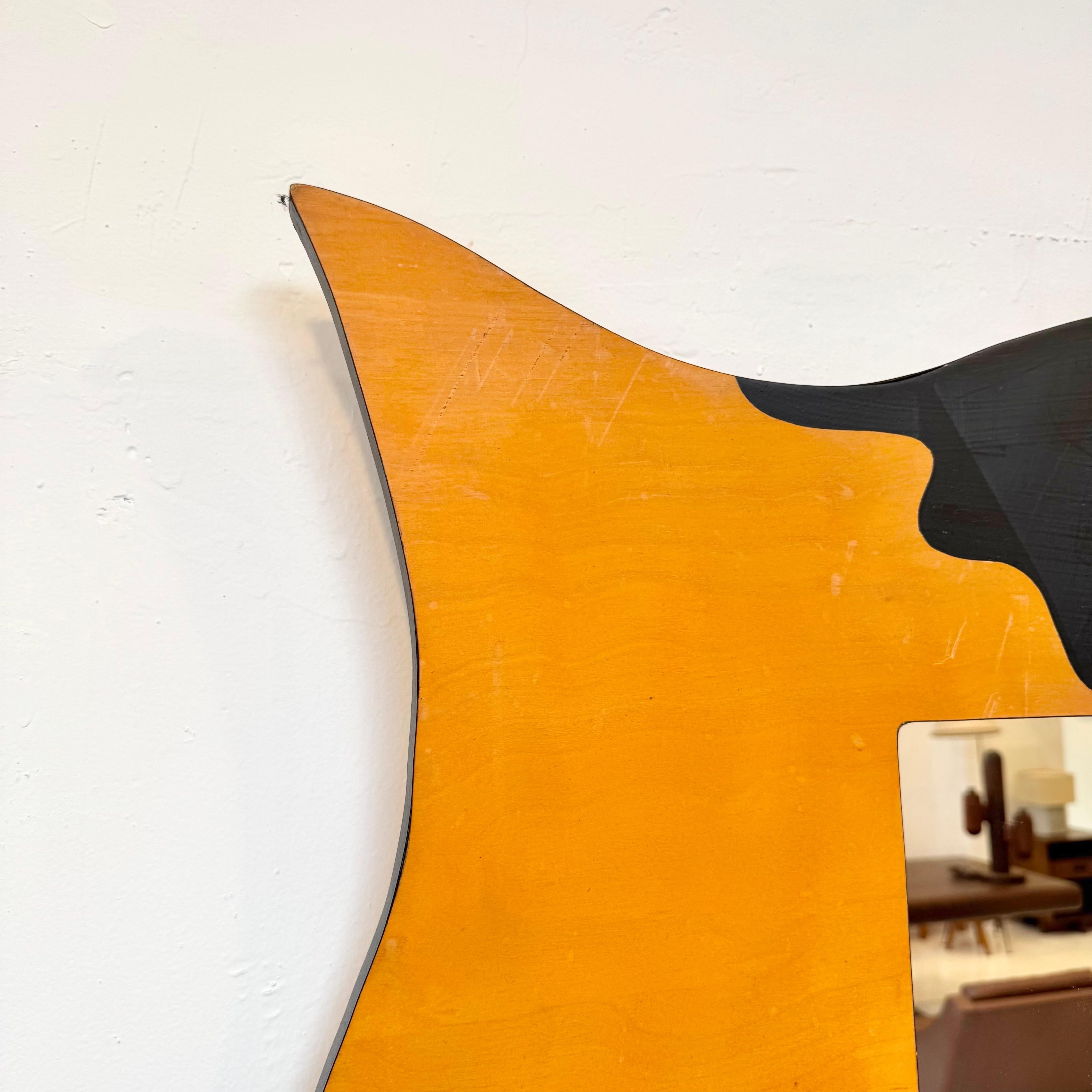 Memphis Style Postmodern Mirror, 1980s USA 3