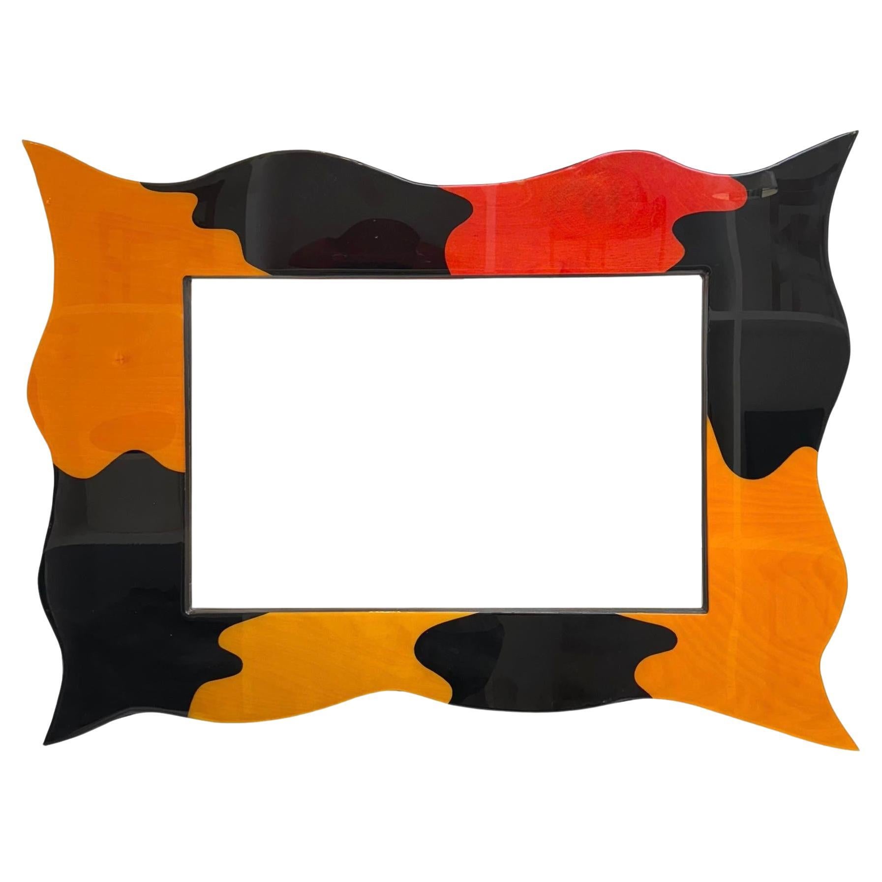 Memphis Style Postmodern Mirror, 1980s USA