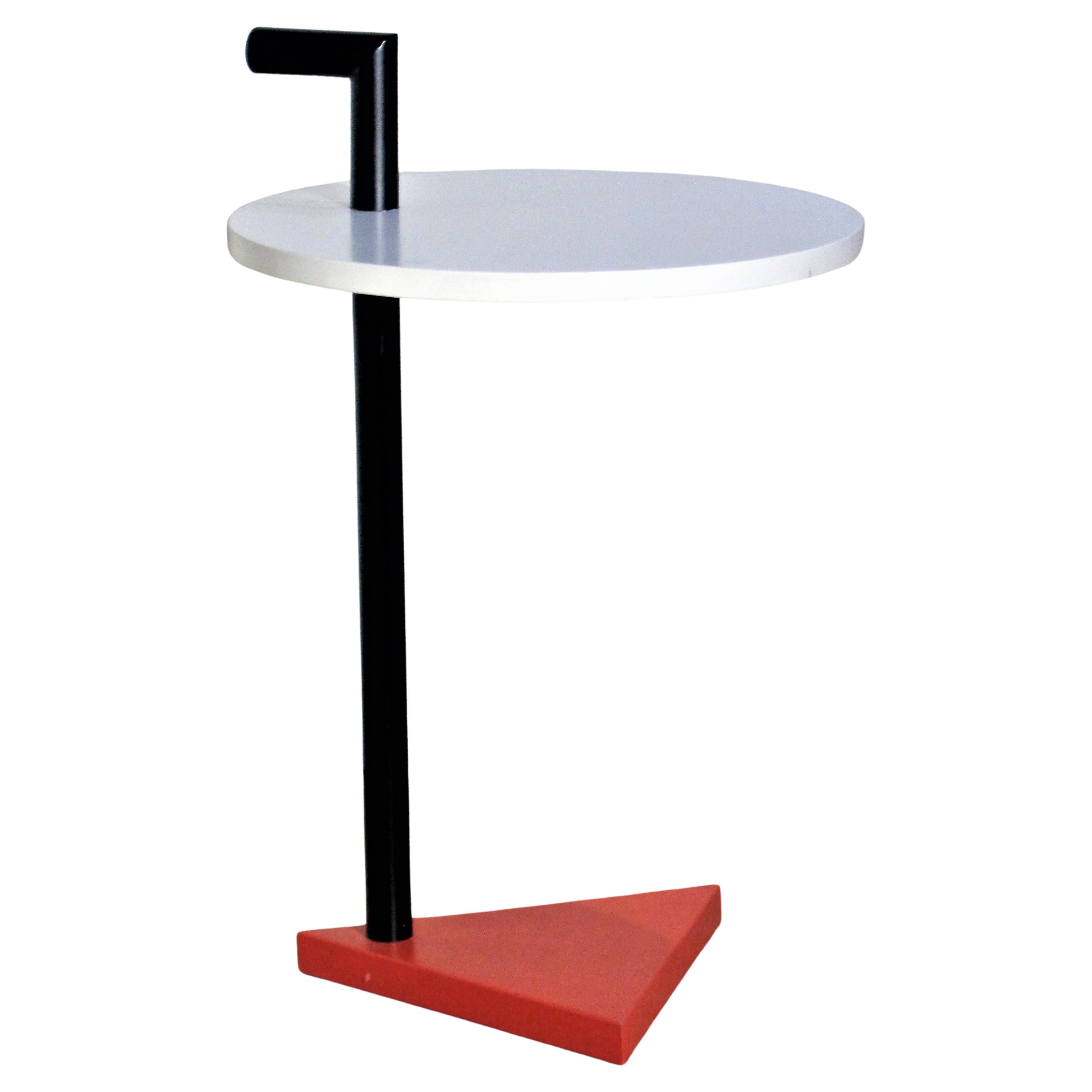 Memphis Style Side Table, Made in Sweden, Circa 1980