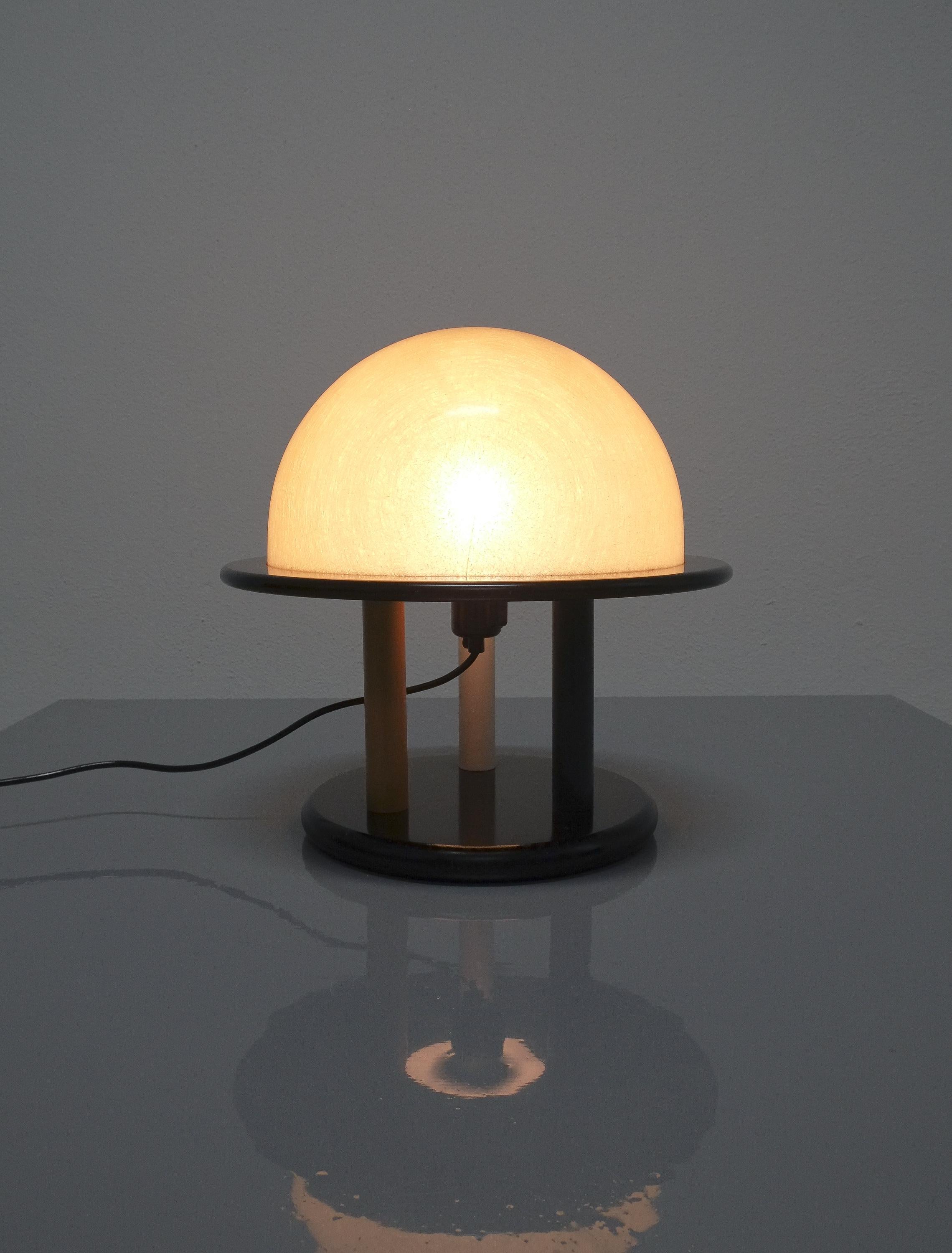 Post-Modern  Memphis Style Table Lamp Fiberglass, circa 1980 For Sale