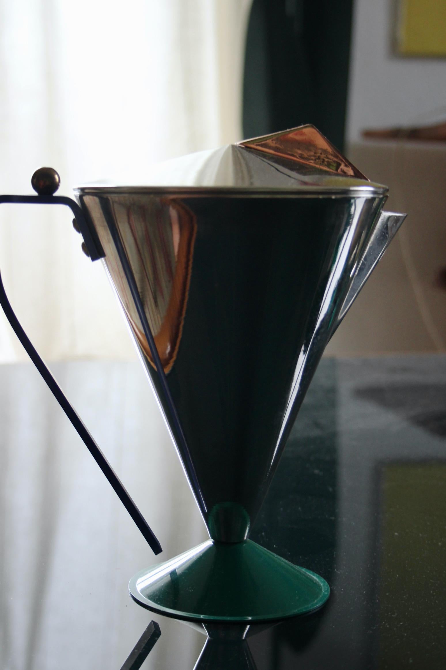 Late 20th Century Memphis style tea set For Sale