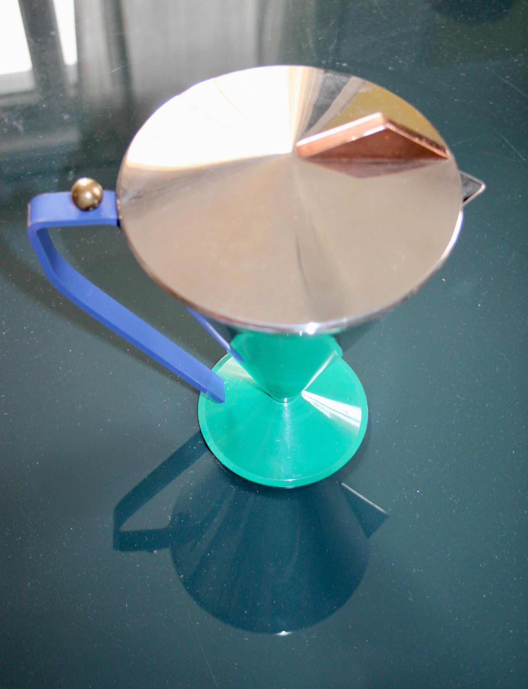 Metal Memphis style tea set For Sale