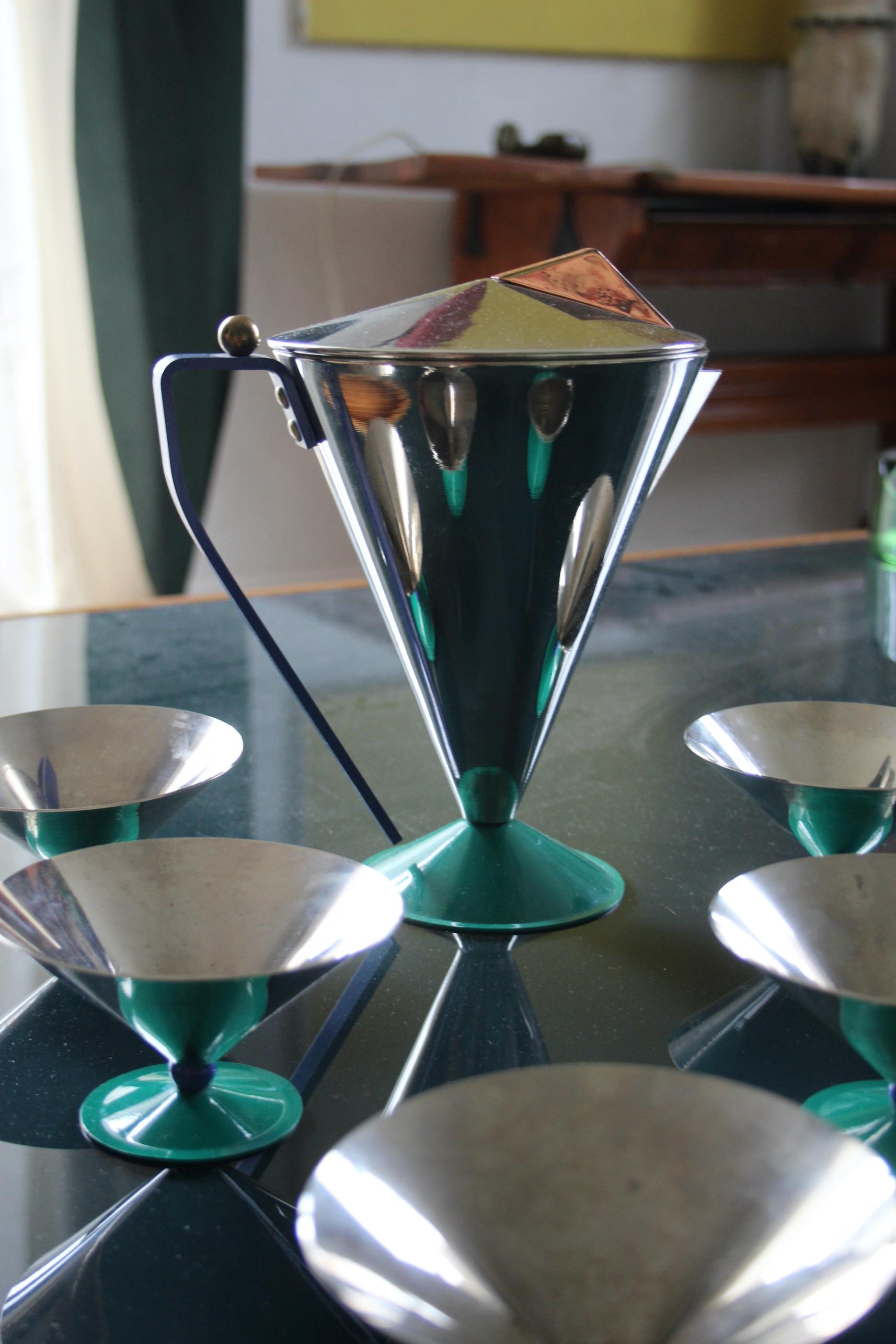 Memphis style tea set For Sale 1