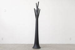 Memphis Style Dark Gray Heavy Plastic Tree Coat Stand, Bonaldo, Italy