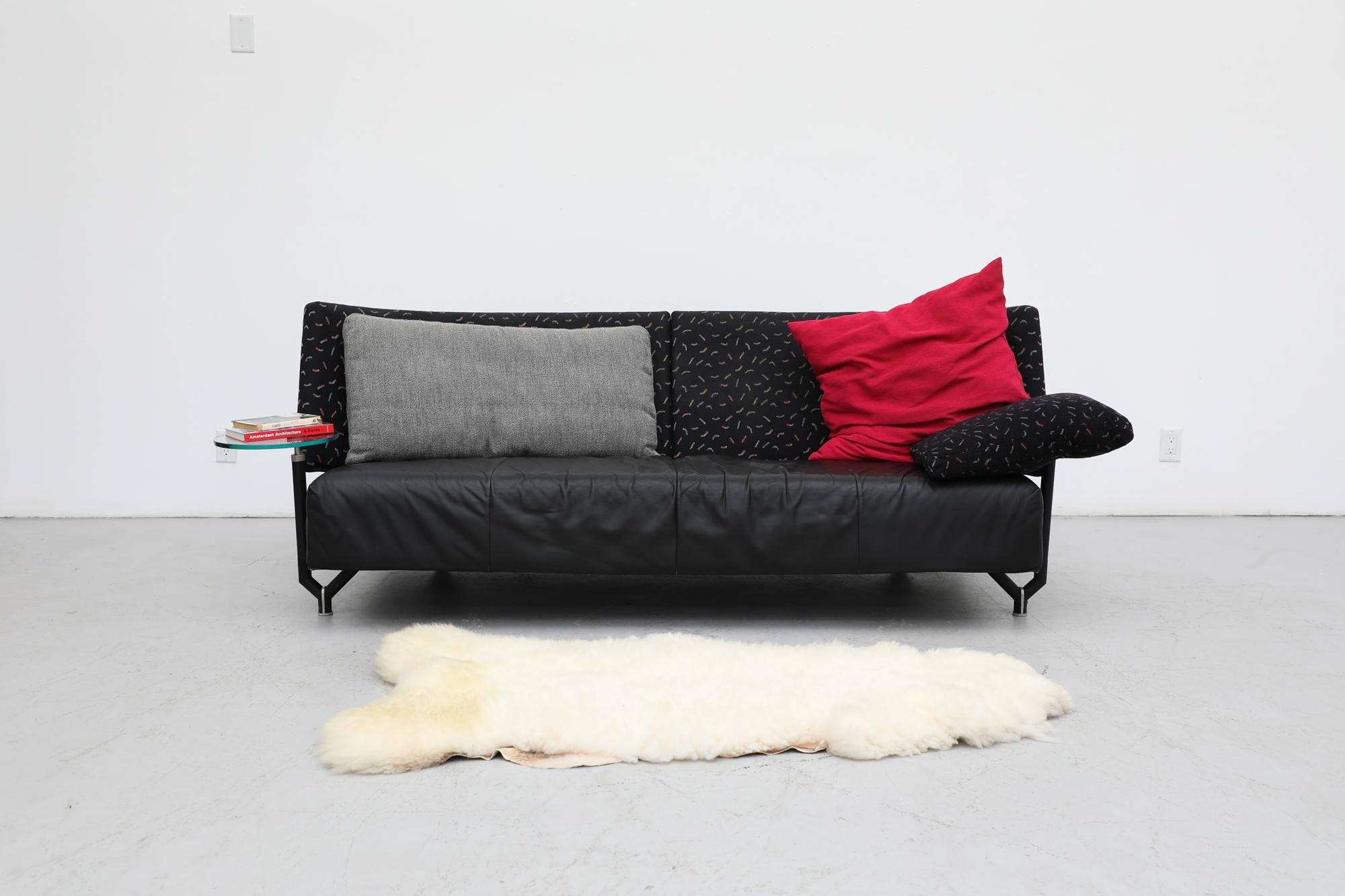 Gepolstertes Montis-Sofa „Baku“ im Memphis-Stil von Niels Bendtsen mit Beistelltisch im Angebot 9