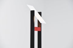 Memphis Style Uplighter with Marble Base, Italy, 1980