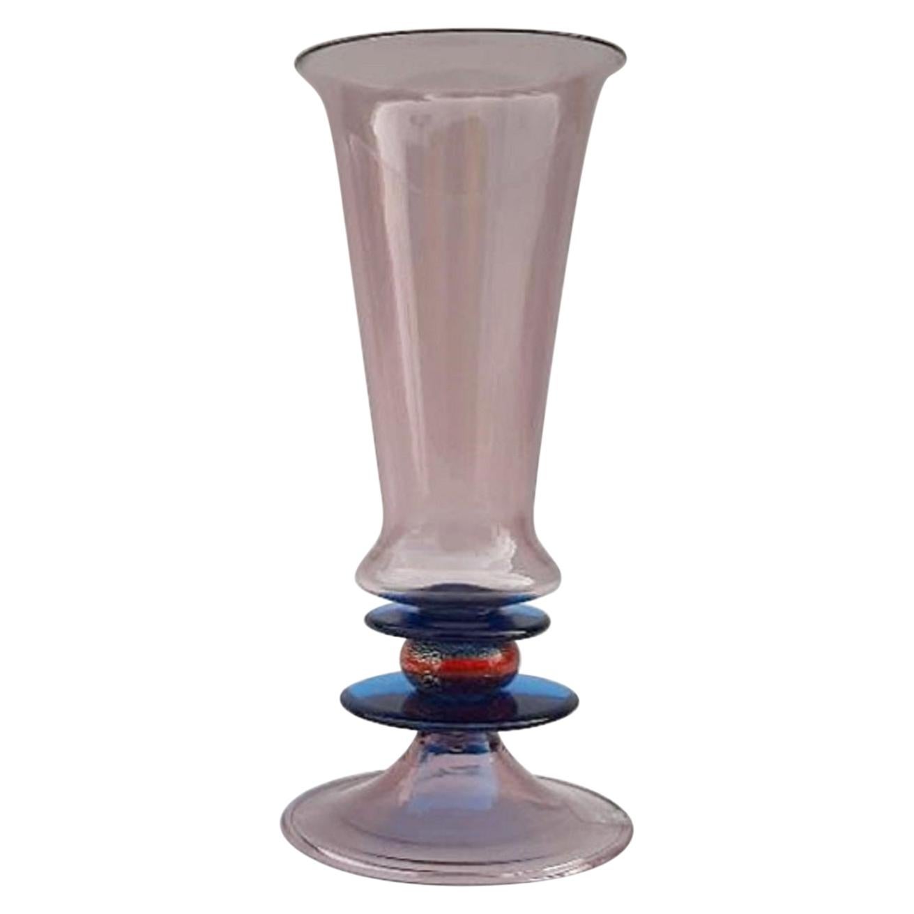 Postmodern " Memphis" Vase produced by Formia, 1989 For Sale