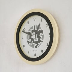 Memphis Wall Clock by George Sowden & Nathalie du Pasquier for NEOS Lorenz