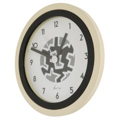 Memphis Wall Clock by George Sowden & Nathalie du Pasquier for NEOS Lorenz