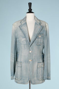 Men denim jacket Gucci
