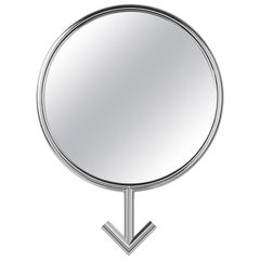 Miroir pour homme en finition chrome ou finition dorée