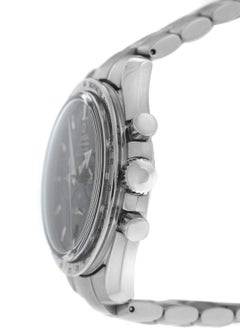 Men Omega Speedmaster Broad Arrow Steel Co-Axial Chronometer Watch
