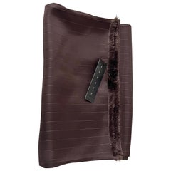 Foulard en soie pour hommes de Theory   Nouveau  Echarpe masculine longue 100% pure soie, cache-cou