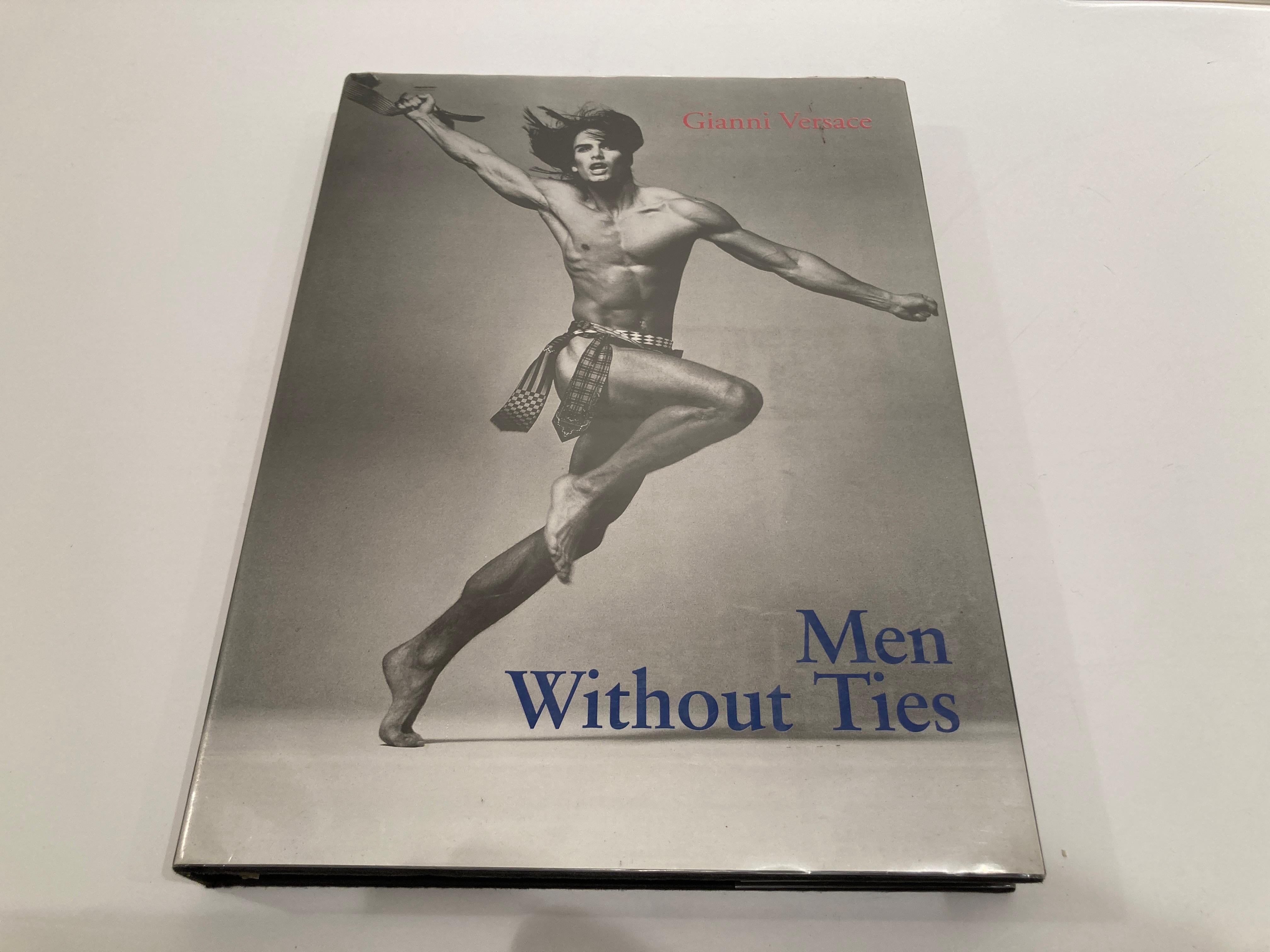 Men Without Ties Texts by Barry Hannah, Richard Martin, Bob Wilson, Gianni Versace.
Large beautiful hardcover book, with original slipcover.
Inscription in Italian on the 1st page in red, probably gifted to the precedent owner.
Published