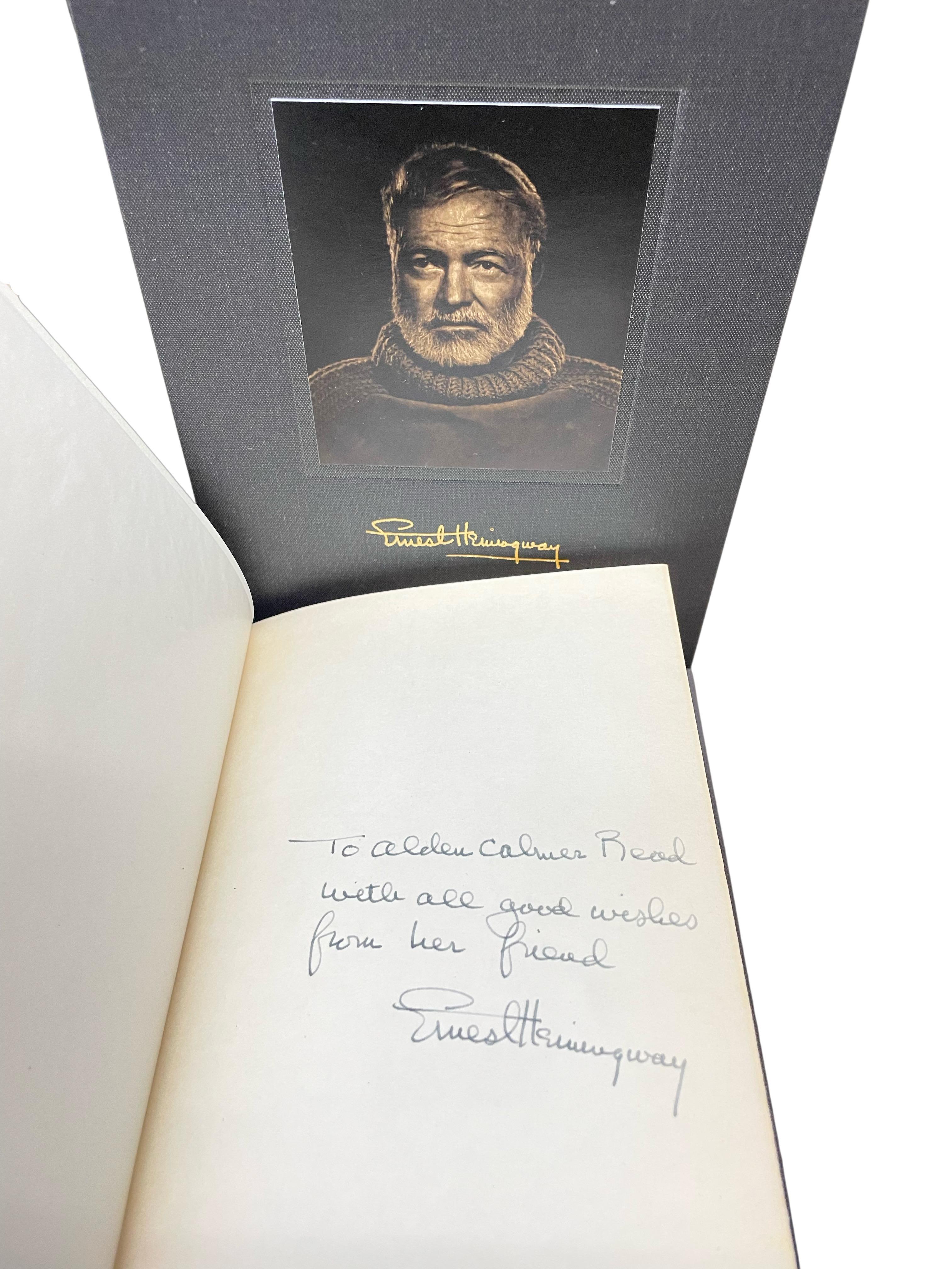 American Men Without Women, Inscribed by Ernest Hemingway, Uniform Edition, 1955 For Sale