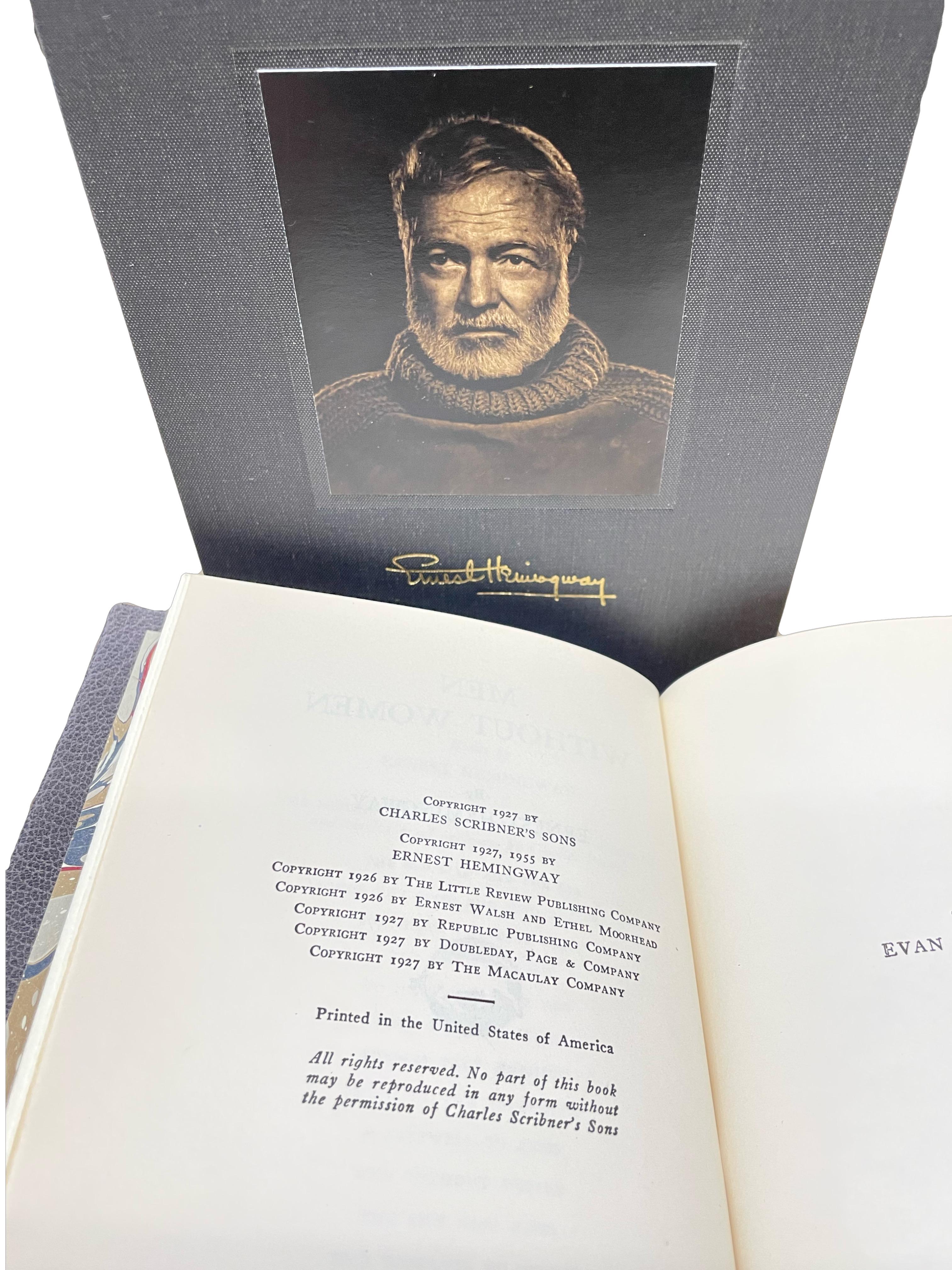 Mid-20th Century Men Without Women, Inscribed by Ernest Hemingway, Uniform Edition, 1955 For Sale