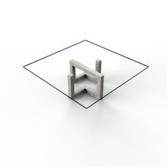 Mena Italian Travertine Marble Coffee Table Contemprary Design Bespoke Furniture